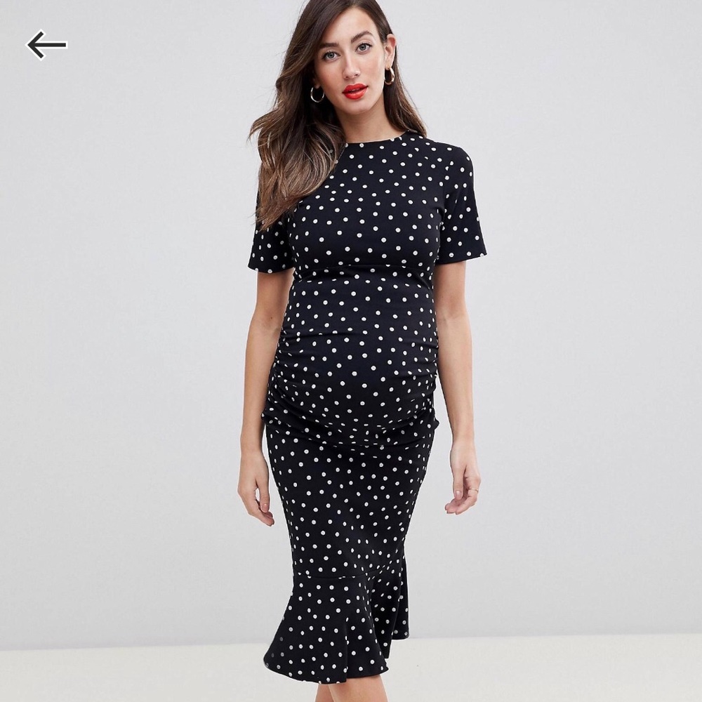 Asos Maternity - Queen Bee Midi Dress